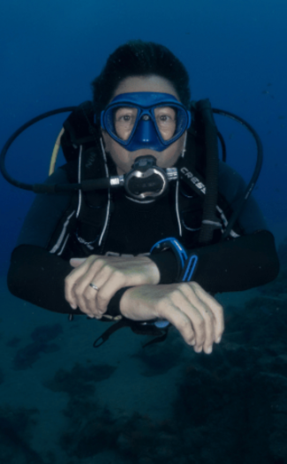 Núria, Fundadora y directora de Atlantis Lanzarote